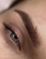 Перманентный макияж бровей