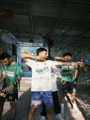 Лучный бой на День Рождения photo