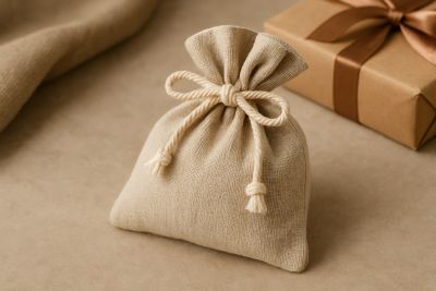 Подарочный мешочек текстильный