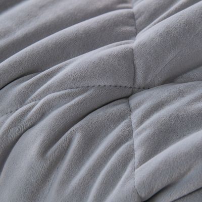 Комплект постельного белья Сатин Velvet Premium с Одеялом VP002 Евро 4 наволочки (5 в 1) photo